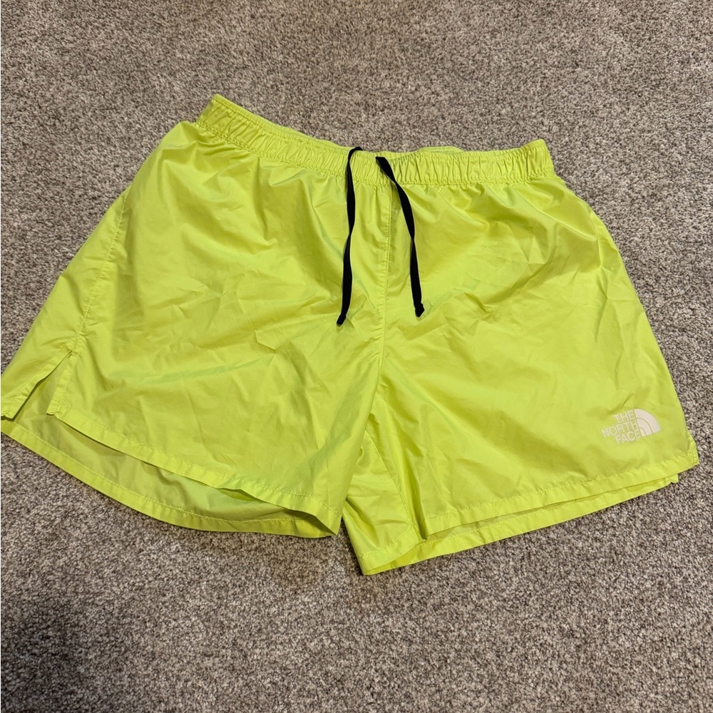 Size M The North Face Men's Bright Yellow Athletic Shorts